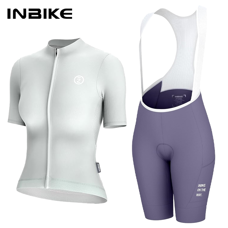 Cycling Community - INBIKE Damen-Radtrikot-Set, Rennrad-Trikot mit Kurzen Ärmeln,