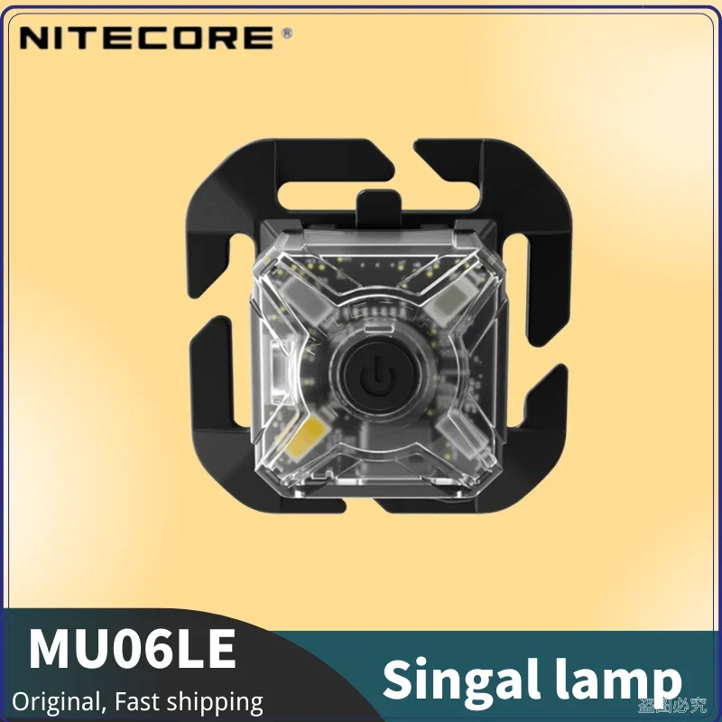 Cycling Commute Backpack - NITECORE NU06 LE Signalleuchte, Multi-Lichtquelle, LED,