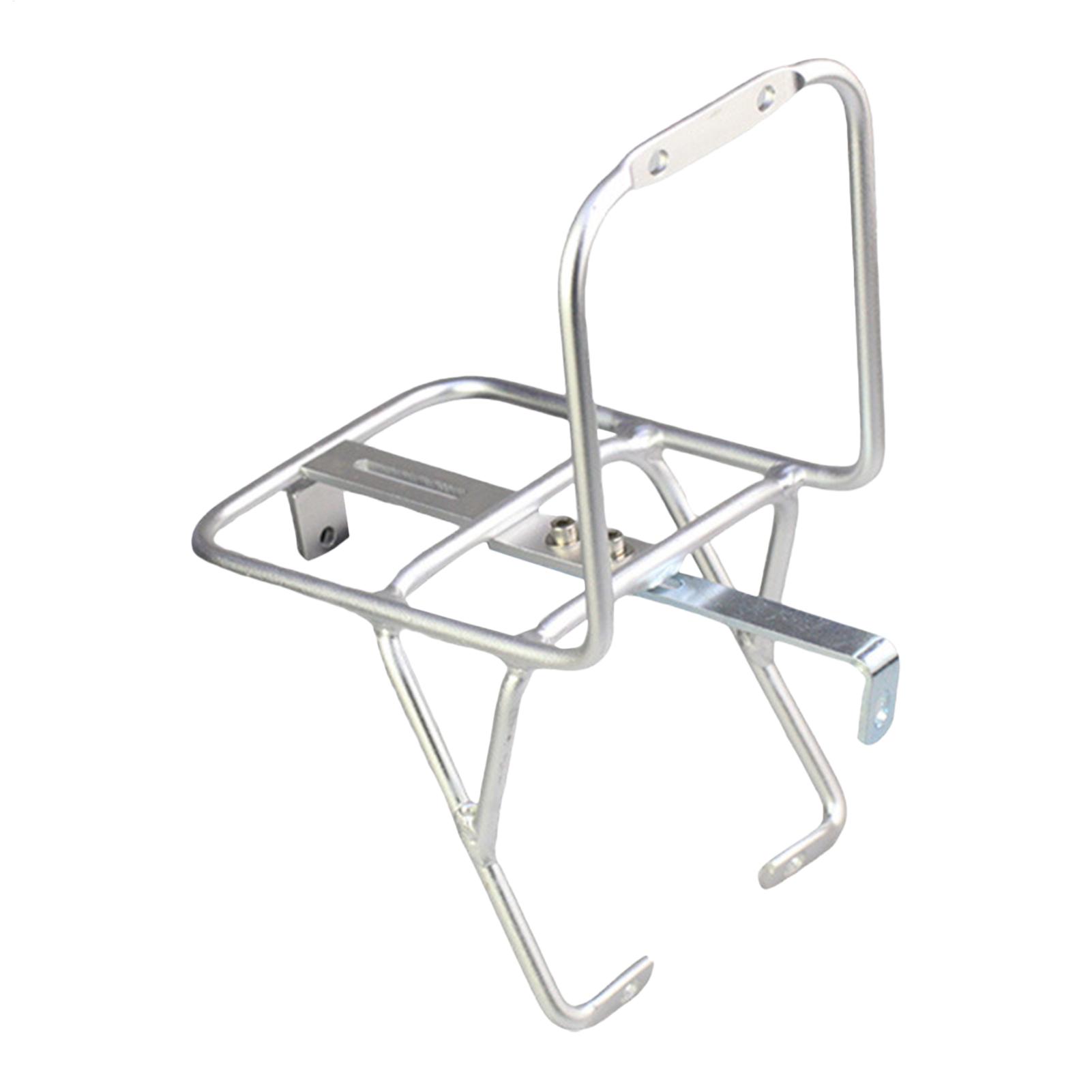 Commuter Cycling - Fahrrad-Frontträger, Träger aus Aluminiumlegierung, robuster Fahrrad-Gepäckträger