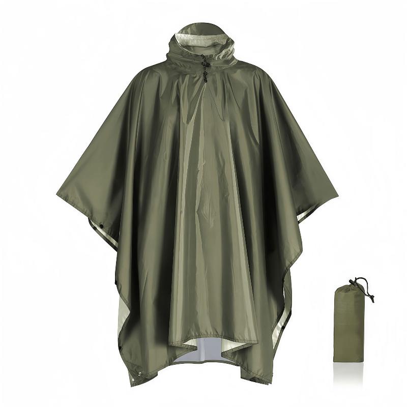 Cycling Rain Jacket Commute - 1PC Regen Mantel Reise Regenmantel Wasserdichte