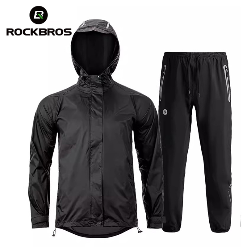 Cycling Rain Jacket Commute - Rockbros Radfahren Regenmantel Fahrrad wasserdichte Kleidung