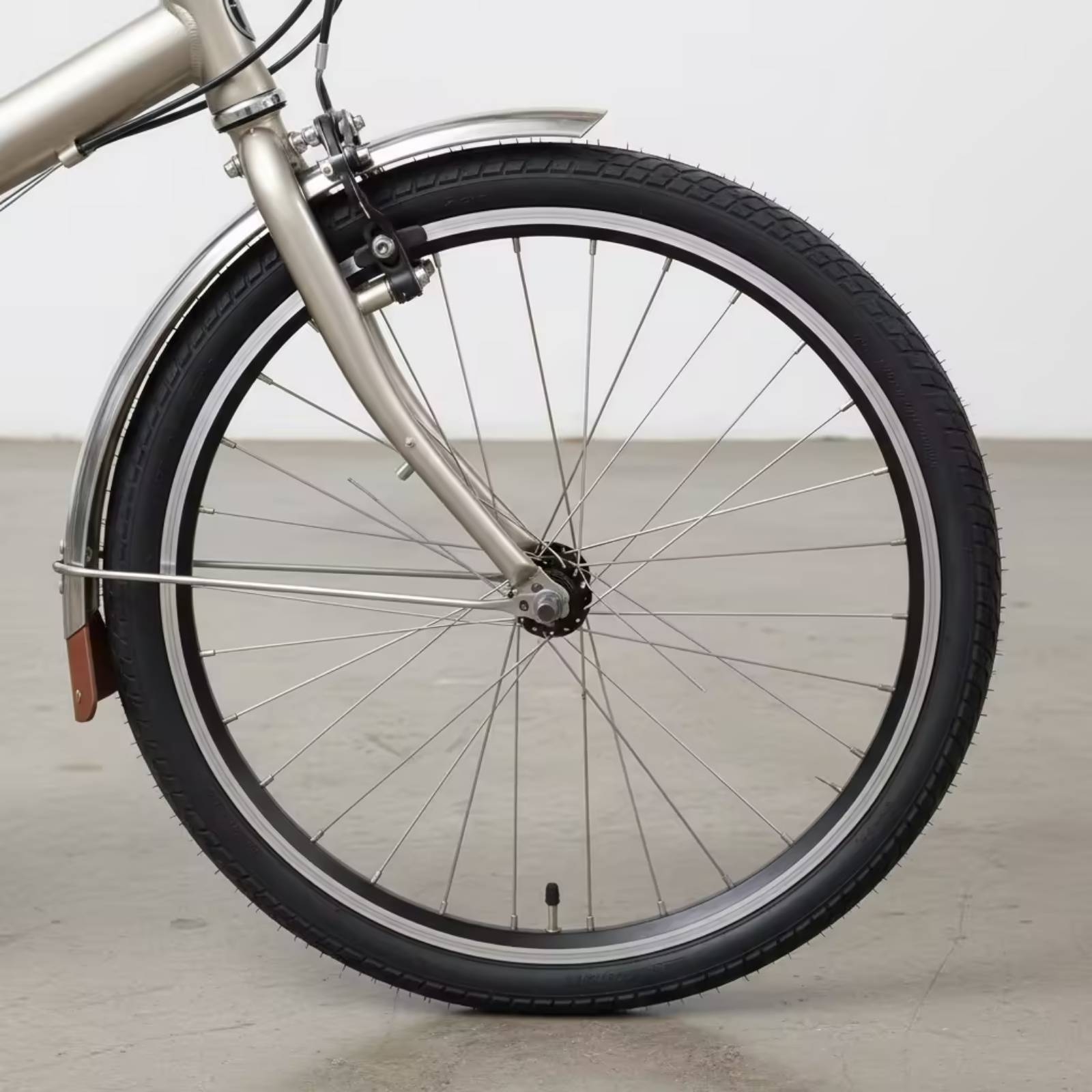 Fender Mudguard Set - 2-teiliges Edelstahl-Fahrradschutzblech-Set, Langlebige Klappbare Fahrradkotflügel mit