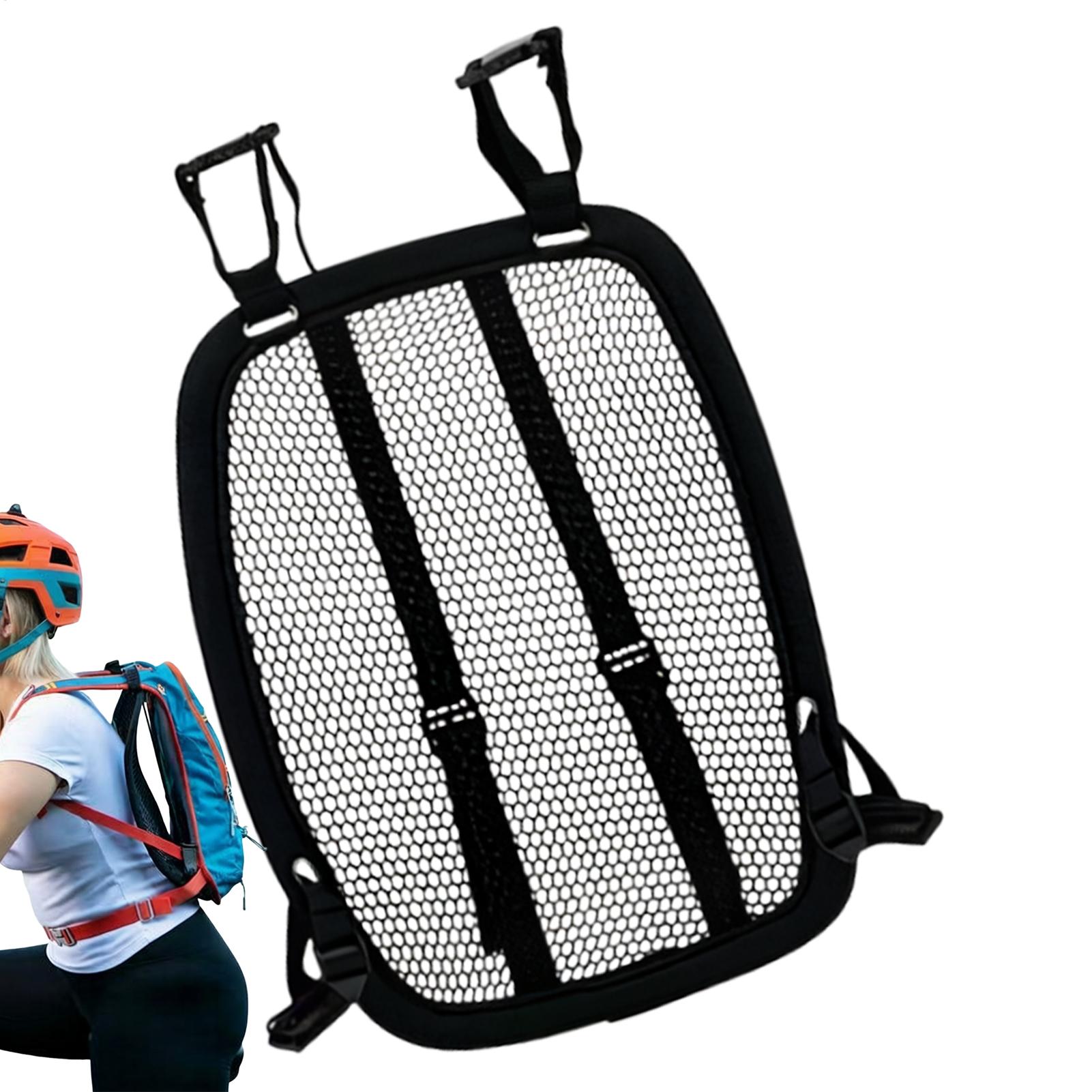 Cycling Commute Backpack - Atmungsaktiver Mesh-Rucksack mit Belüftungsrahmen, Leichte Unterstützung