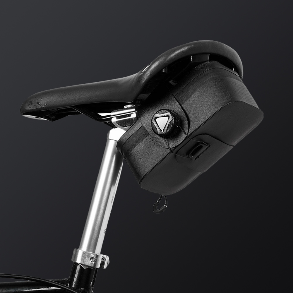 Saddle Bag Under Seat - 0,5L Tragbare Fahrrad-Satteltasche Wasserdichte Fahrrad-Sitztasche Große