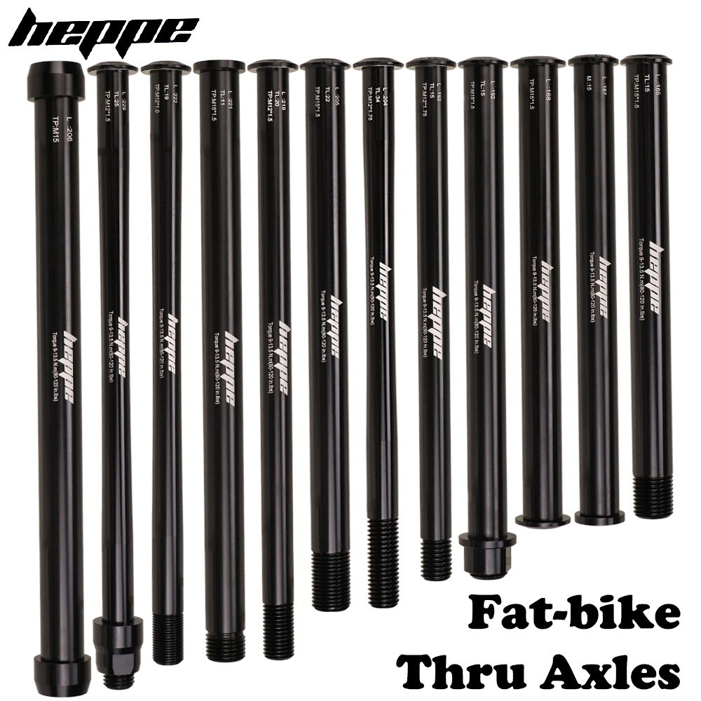 Dynamo Hub Front - HEPPE Fatbike Steckachse für Fat-Tire-Bikes –