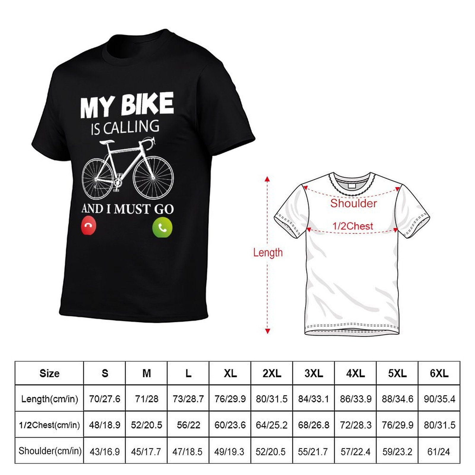 Mein Fahrrad ruft und ich muss – Cycling Quote Bewertung und Preis