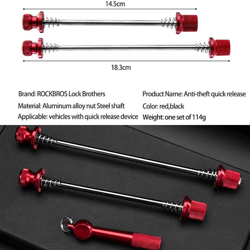 ROCKBROS Fahrrad Schnellspanne – Dynamo Hub Front Bewertung und Preis