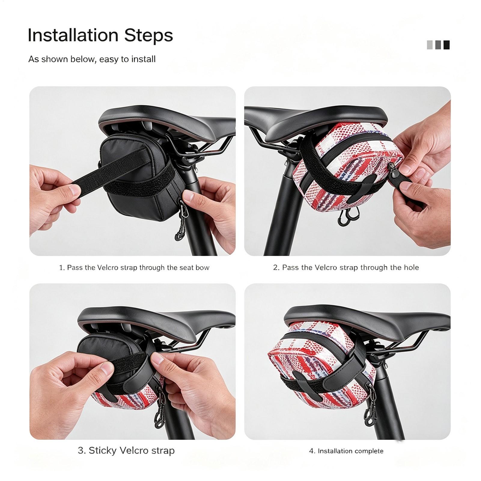 Satteltasche Fahrrad Satteltas – Saddle Bag Under Seat Bewertung und Preis