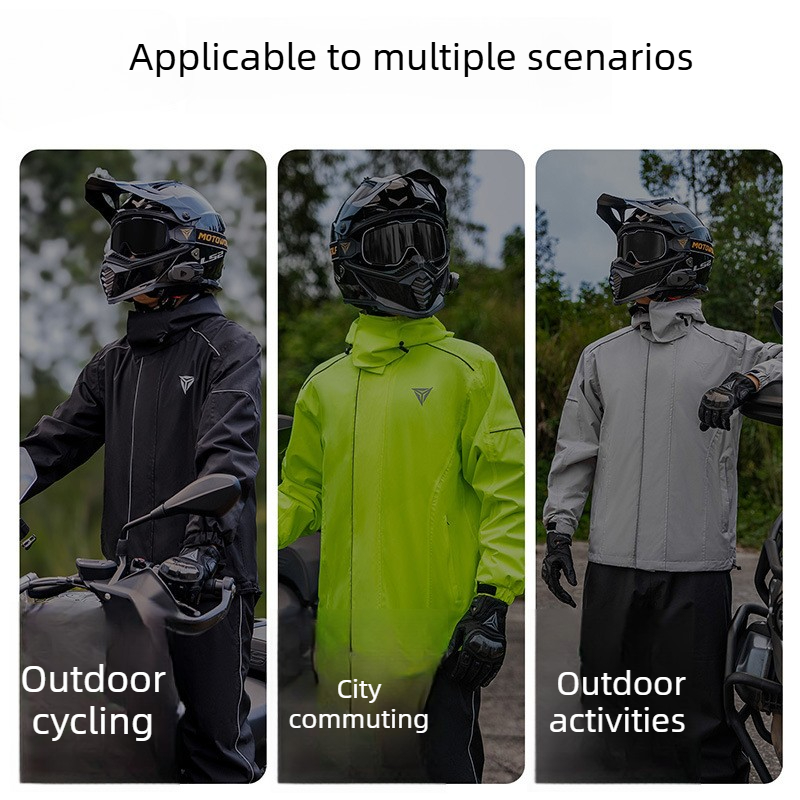 Motorrad-Regenanzug, wasserdic – Cycling Rain Jacket Commute Bewertung und Preis