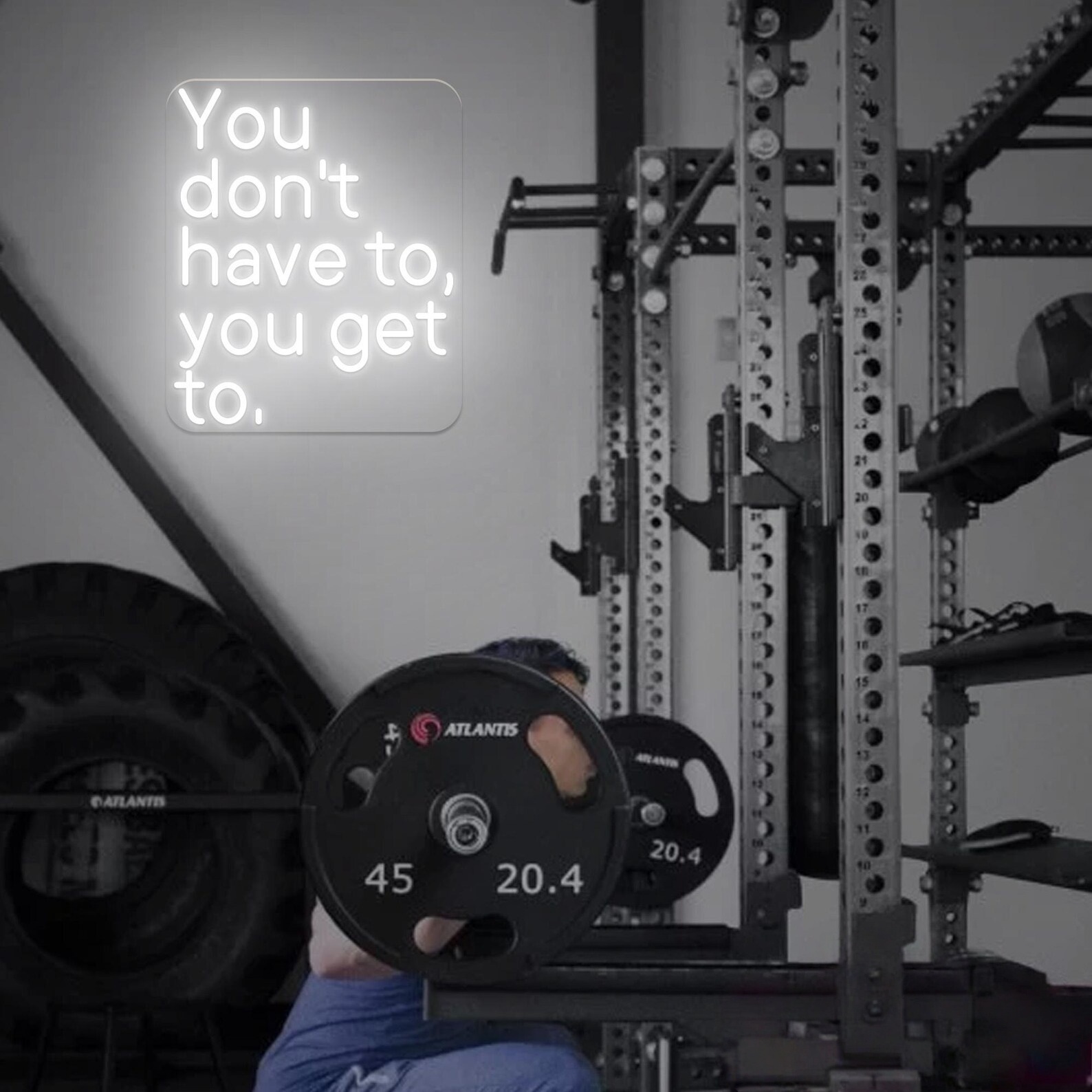 Neonschild „You Don't Have To  – Cycling Quote Bewertung und Preis