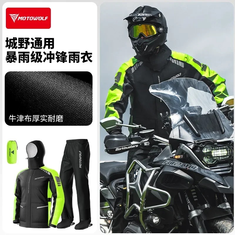 Motowolf Reflektierende Motorr – Cycling Commuter Rain Jacket Bewertung und Preis