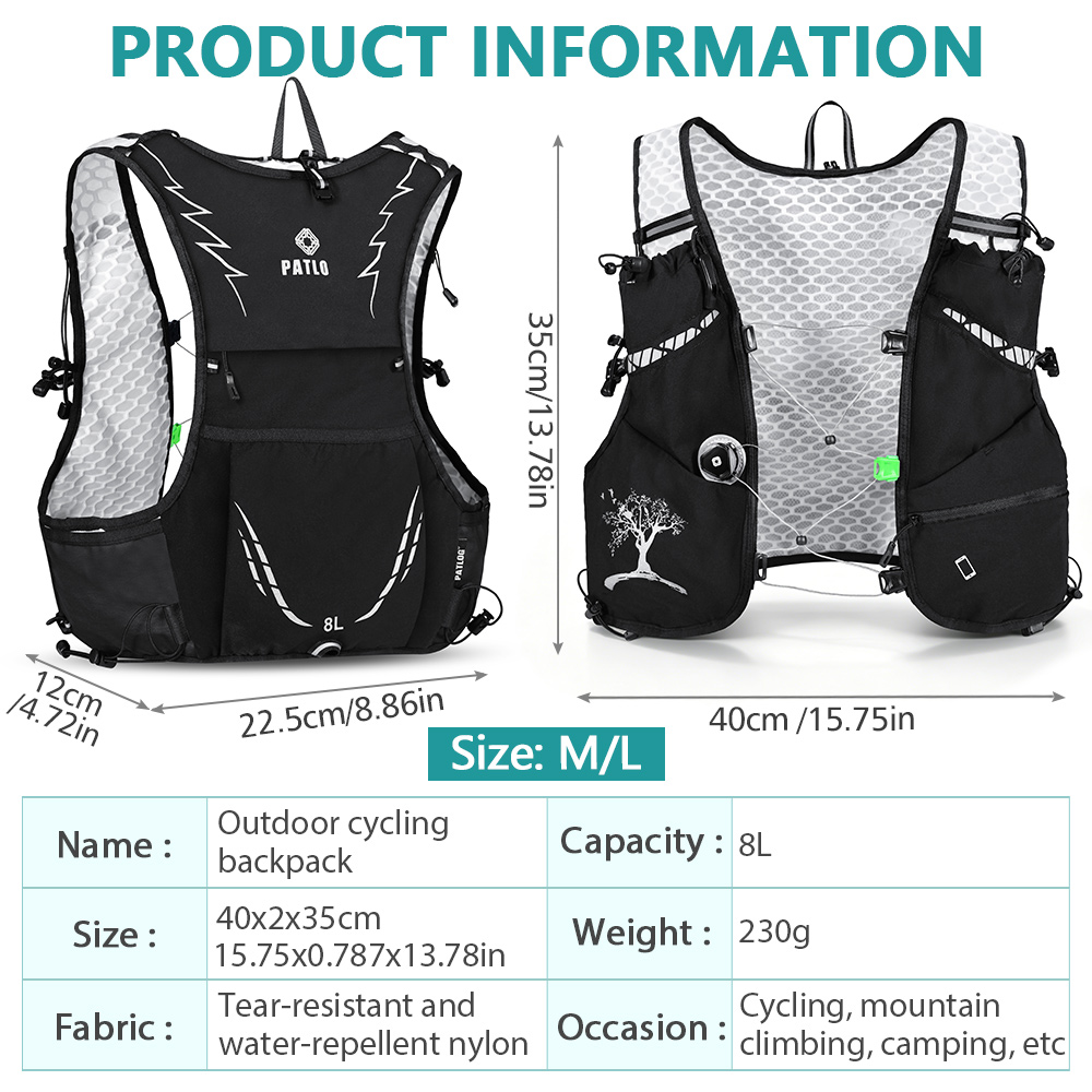 NEWBOLER 8L Outdoor Trail Runn – Cycling Commute Backpack Bewertung und Preis