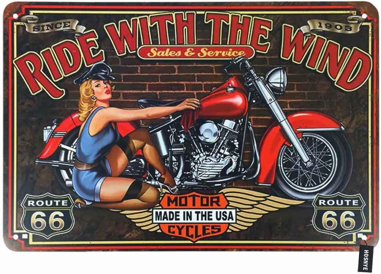 HOSNYE Motorrad Pin-Up-Girl Bl – Cycling Quote Bewertung und Preis