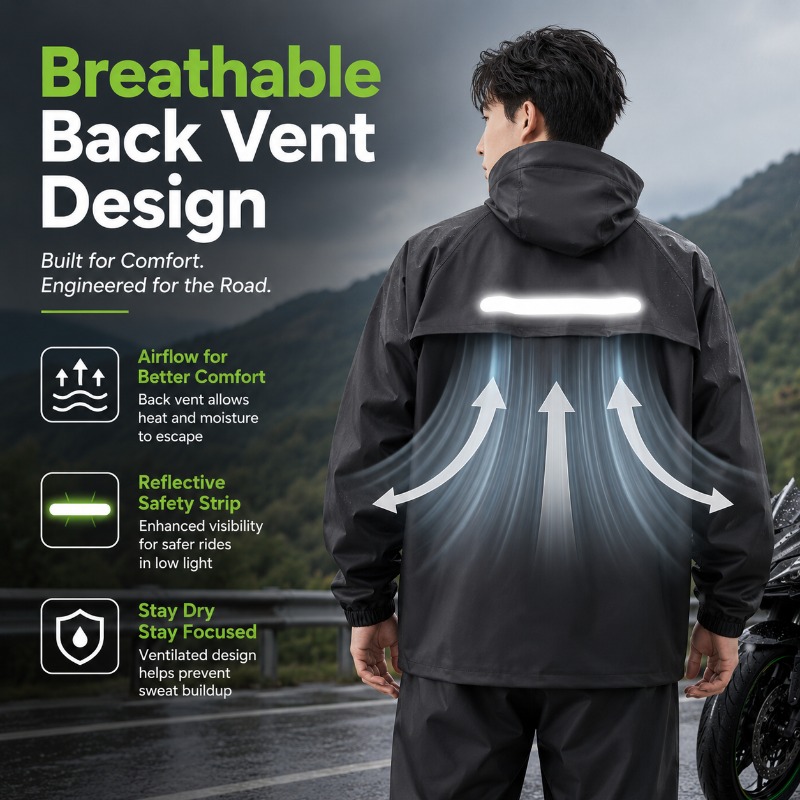Unisex 2-teiliger wasserdichte – Cycling Commuter Rain Jacket Bewertung und Preis