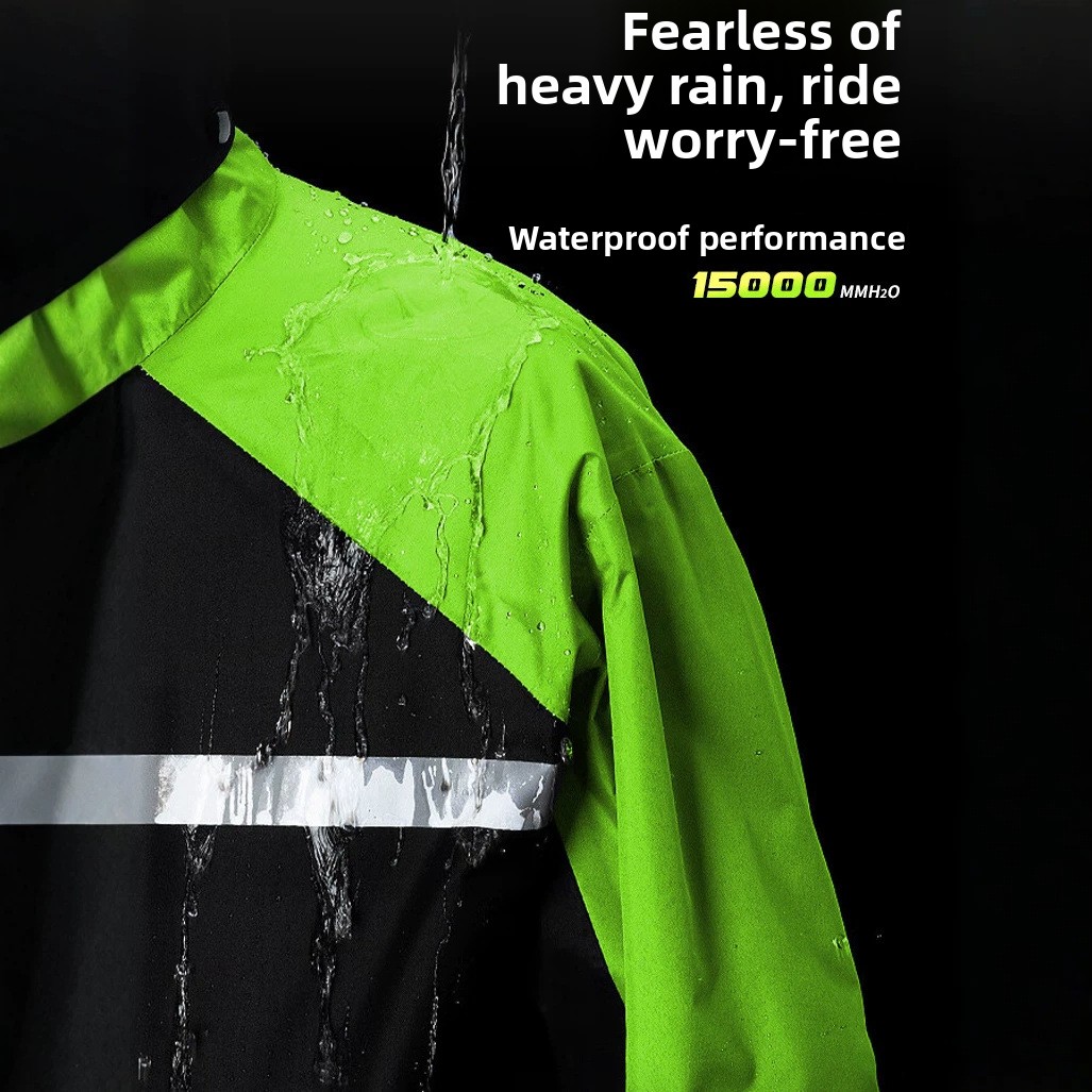 Robuster Motorrad-Regenanzug,  – Cycling Commuter Rain Jacket Bewertung und Preis